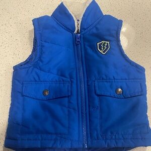 Buffalo David Bitton Bright Blue Kids Vest Size 2T